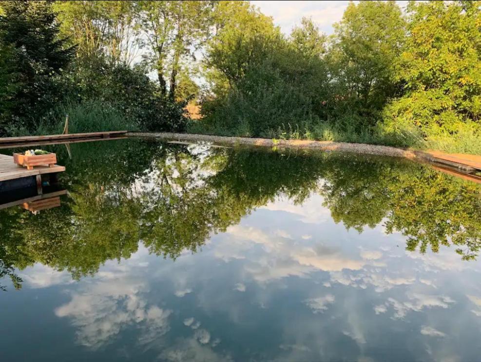 Ecolieu Le Chant Du Temps Bed & Breakfast Saint-Usuge Luaran gambar