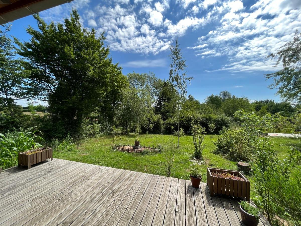 Ecolieu Le Chant Du Temps Bed & Breakfast Saint-Usuge Luaran gambar